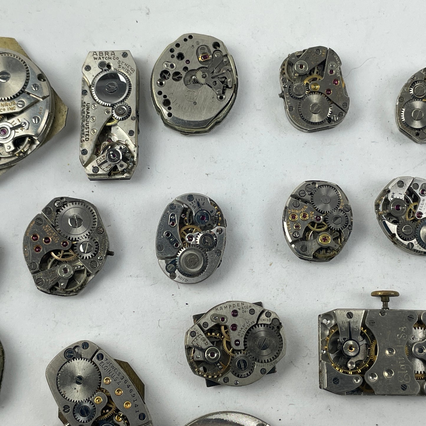 May Lot 6- Vintage Swiss & American Watch Movements