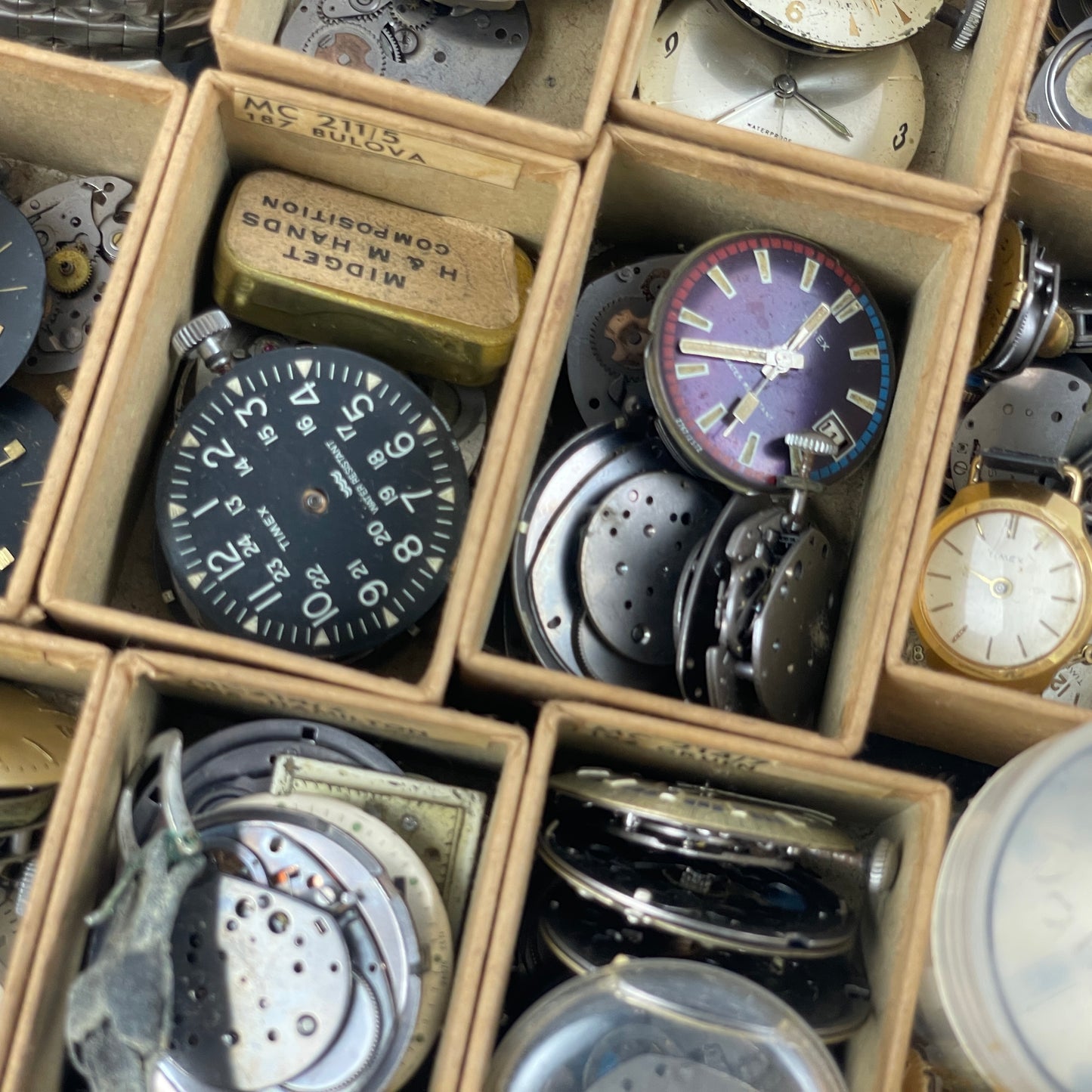 May Lot 33- Massive Vintage Timex Drawer