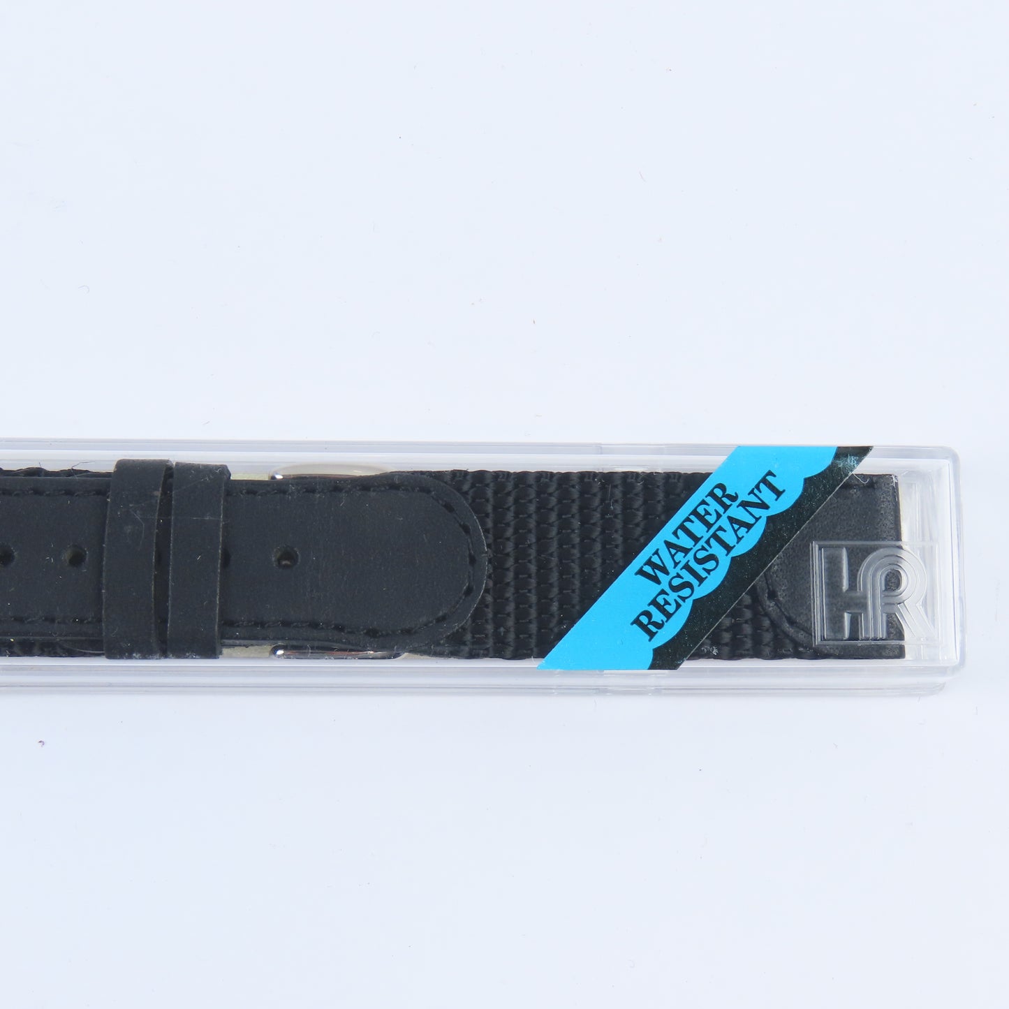 Hadley Roma Men's NOS Black 19R MM Wristwatch Band | MS866