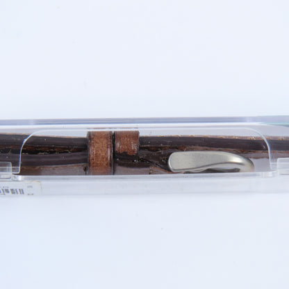 Hadley Roma Men's NOS Brown Leather Wristwatch Band | MS892