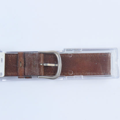 Hadley Roma Men's NOS Brown Leather Wristwatch Band | MS892