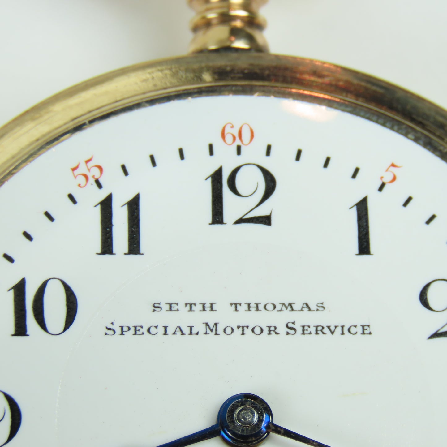 Seth Thomas "Special Motor Service" 18 Size 17 Jewel Pocket Watch