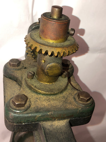 Seth Thomas #4 Rare Circa 1915 Time Only Weight Driven Complete Tower Clock Movement on Pedestal Base