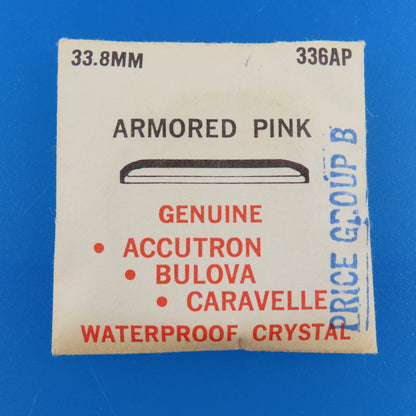 Bulova Accutron 336AP Armored Pink 33.8 MM Crystal | Waterproof