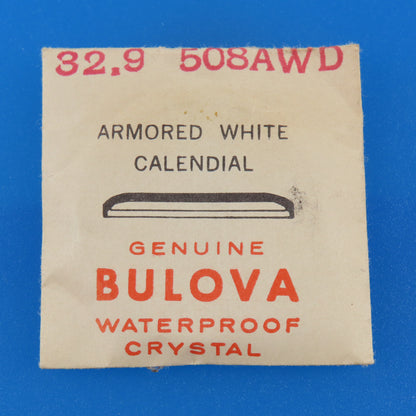 Bulova Accutron 508AWD Armored White Calendial 32.9 MM Crystal | Waterproof