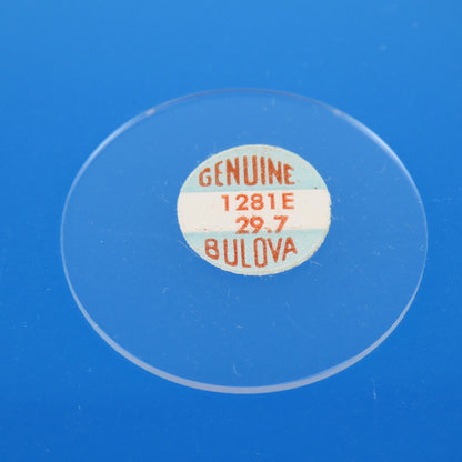 Bulova Accutron Boudoir 29.7 MM Waterproof Clock Crystal 1281E
