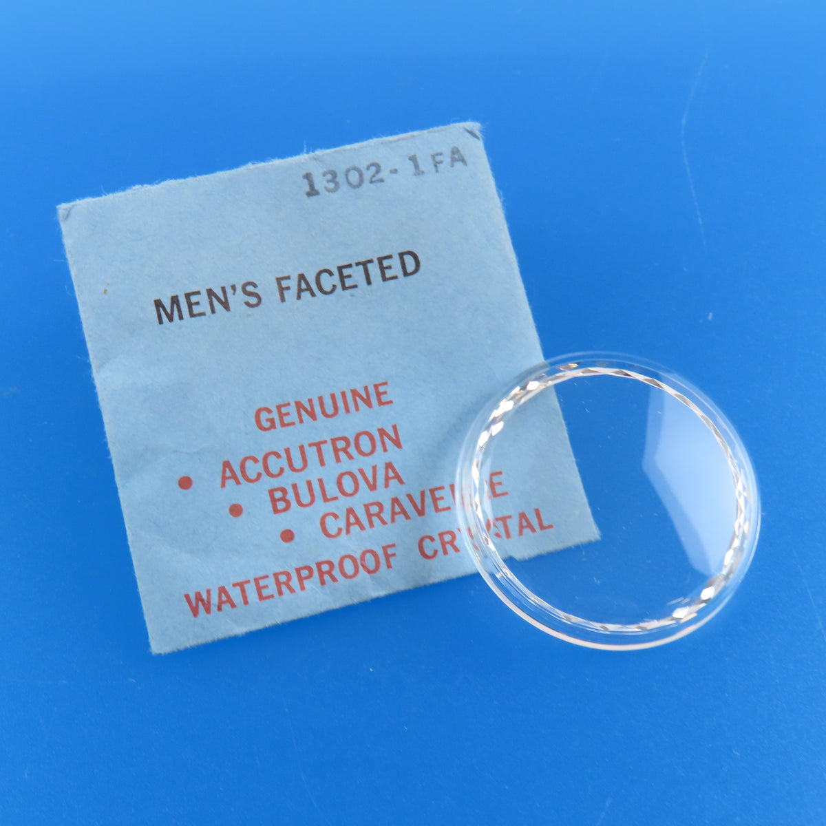 Bulova Accutron 1302-1FA Men's Faceted 29.9 MM Crystal | Waterproof