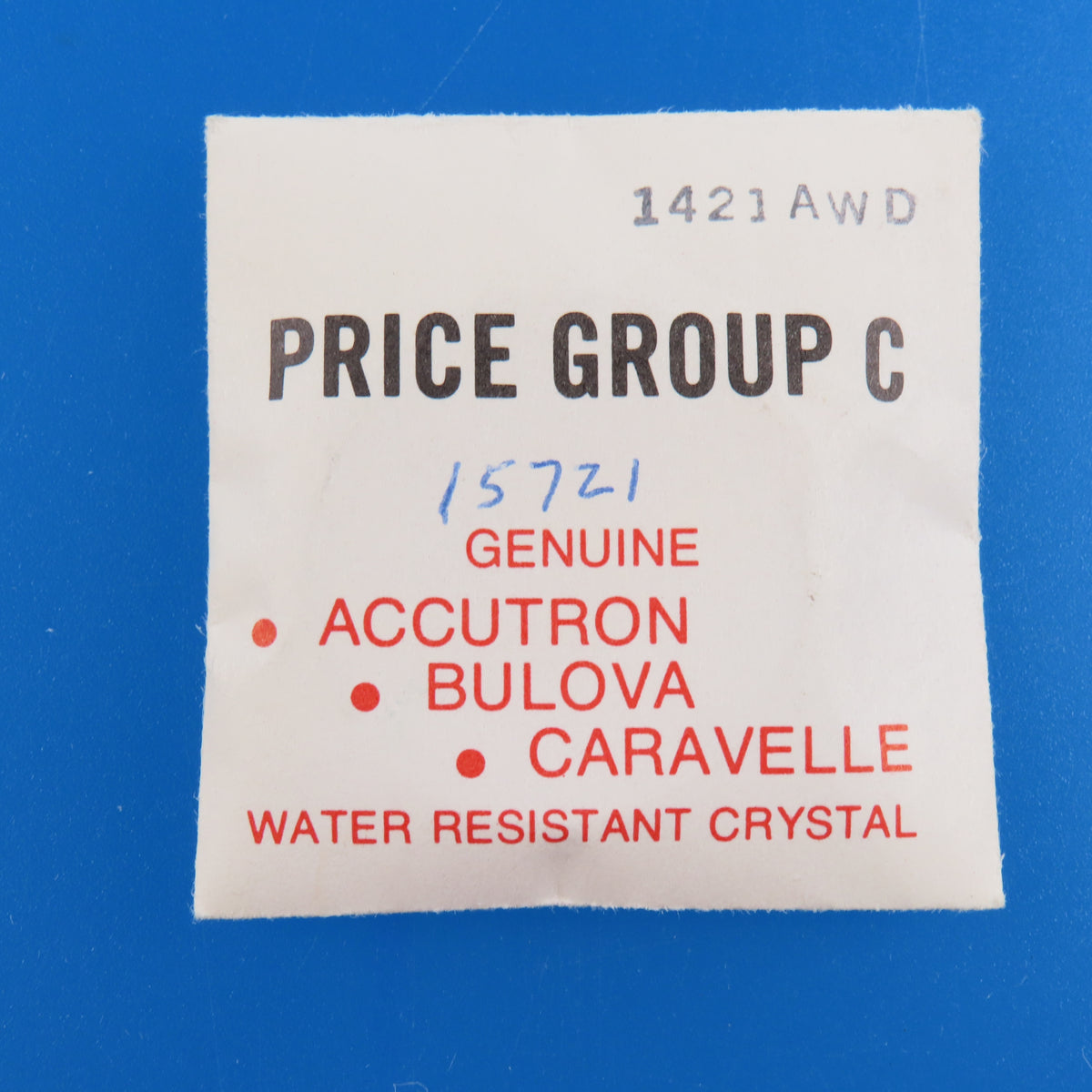 Bulova Accutron 1421AWD Snorkel Armored White Calendial 29.5 MM Crystal | Water Resistant