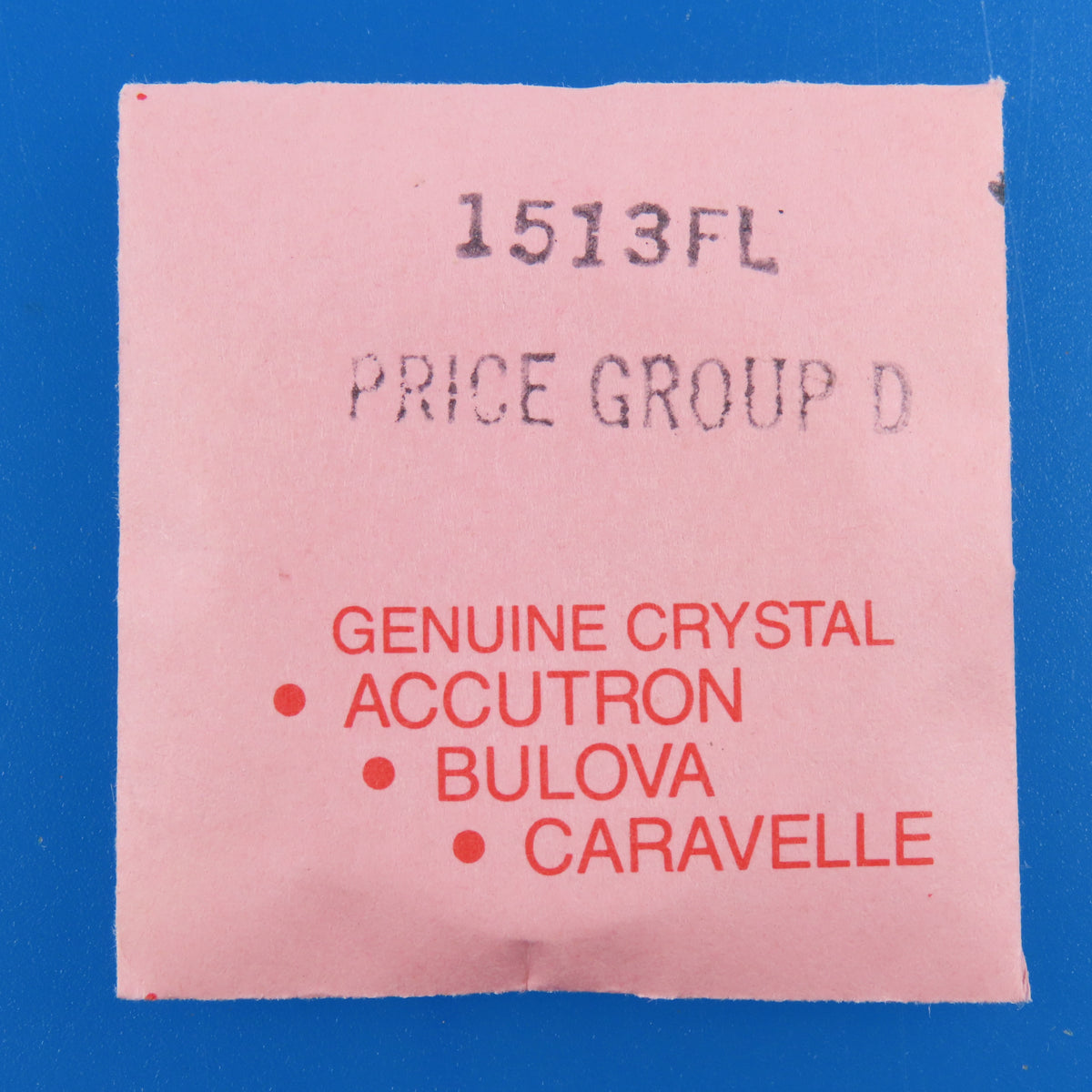 Bulova Accutron 1513FL Flange 31.2 MM Crystal