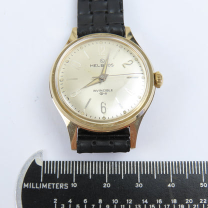 Swiss Helbros NOS Double Boxed Vintage Mechanical Wristwatch