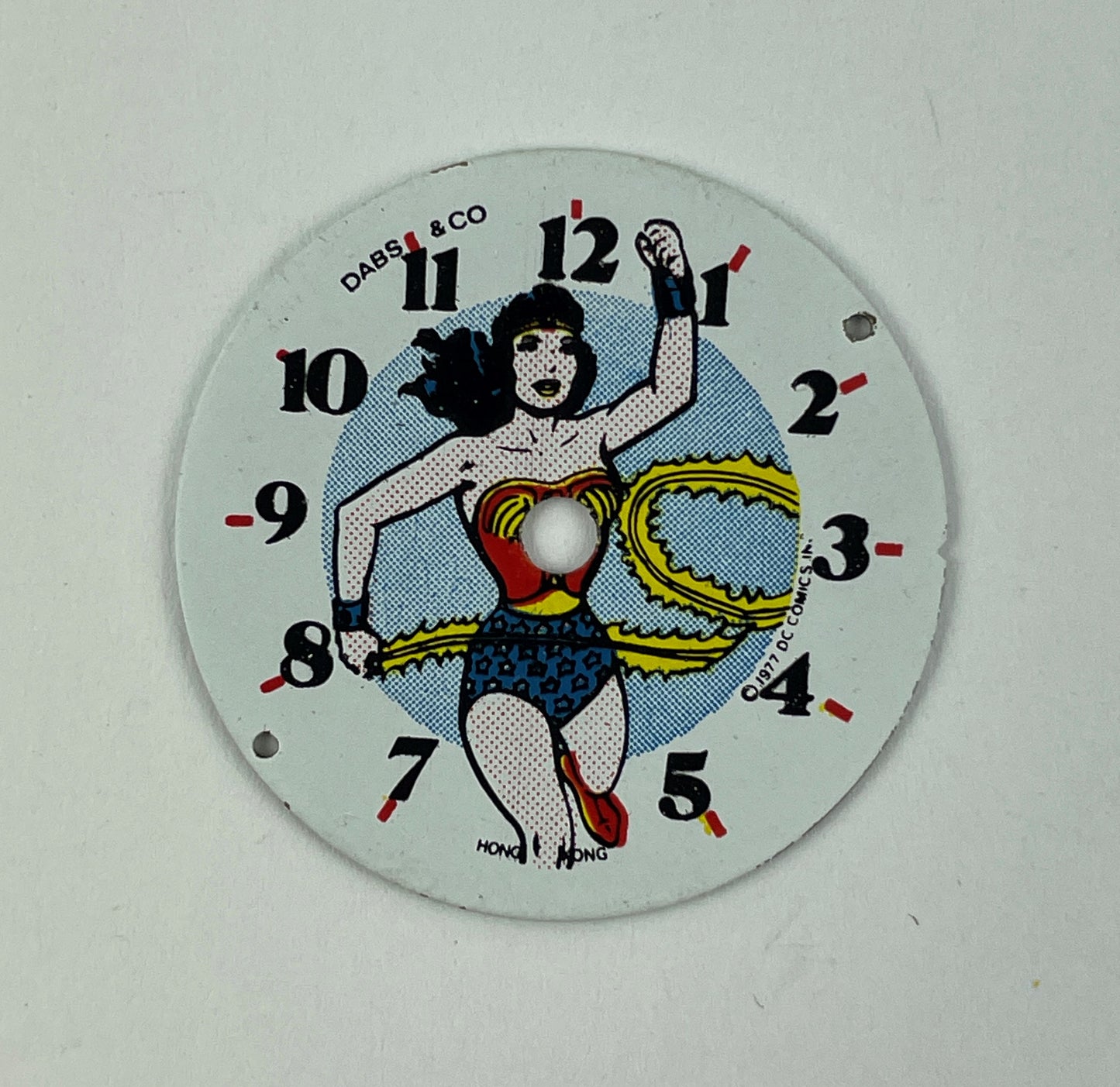 Dabs & Co. DC Comics Wonder Woman Character NOS Wristwatch Dials