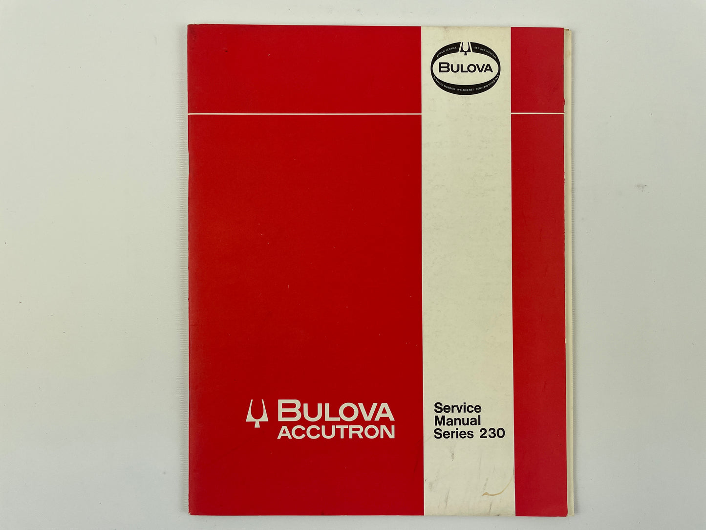 Bulova Accutron Series 230 Service Manual