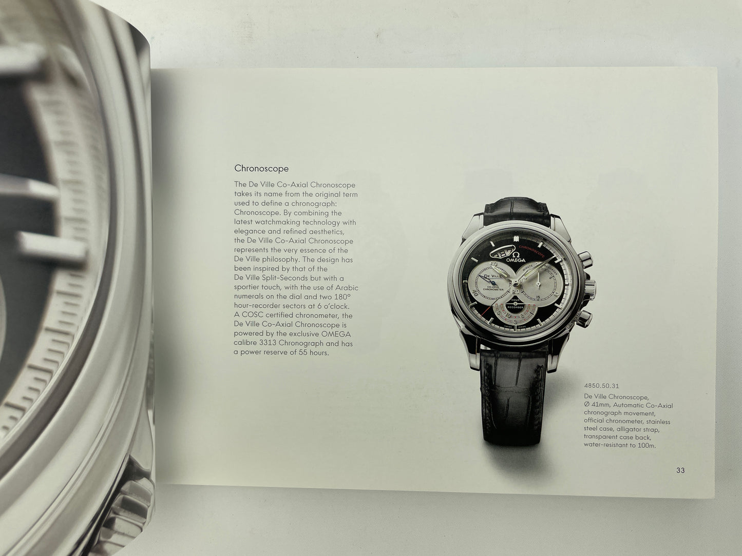 Omega Wristwatch 2007 Collection Catalog