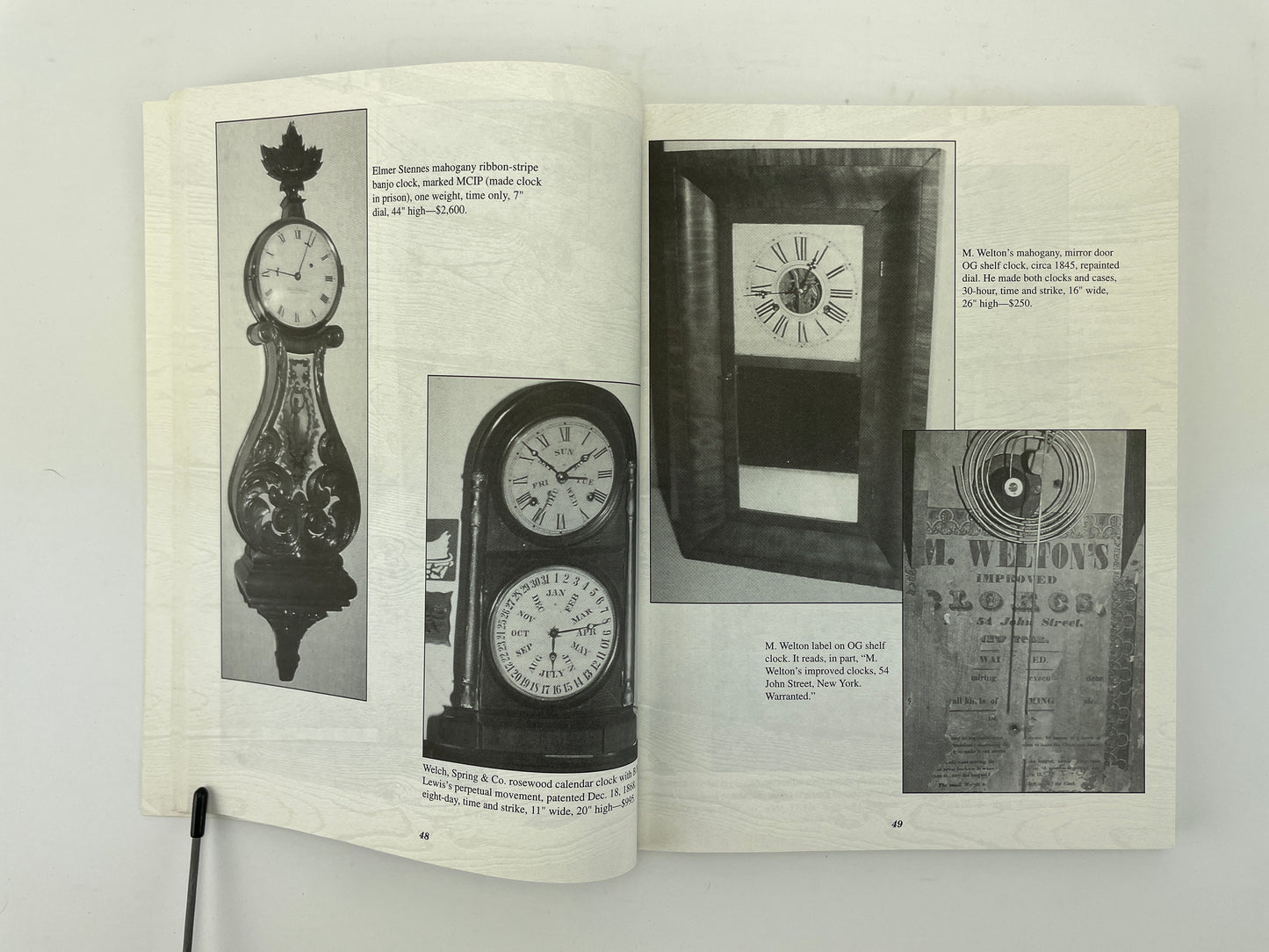 Lot 121- Price Guide to Antique Clocks by Robert and Harriett Swedberg