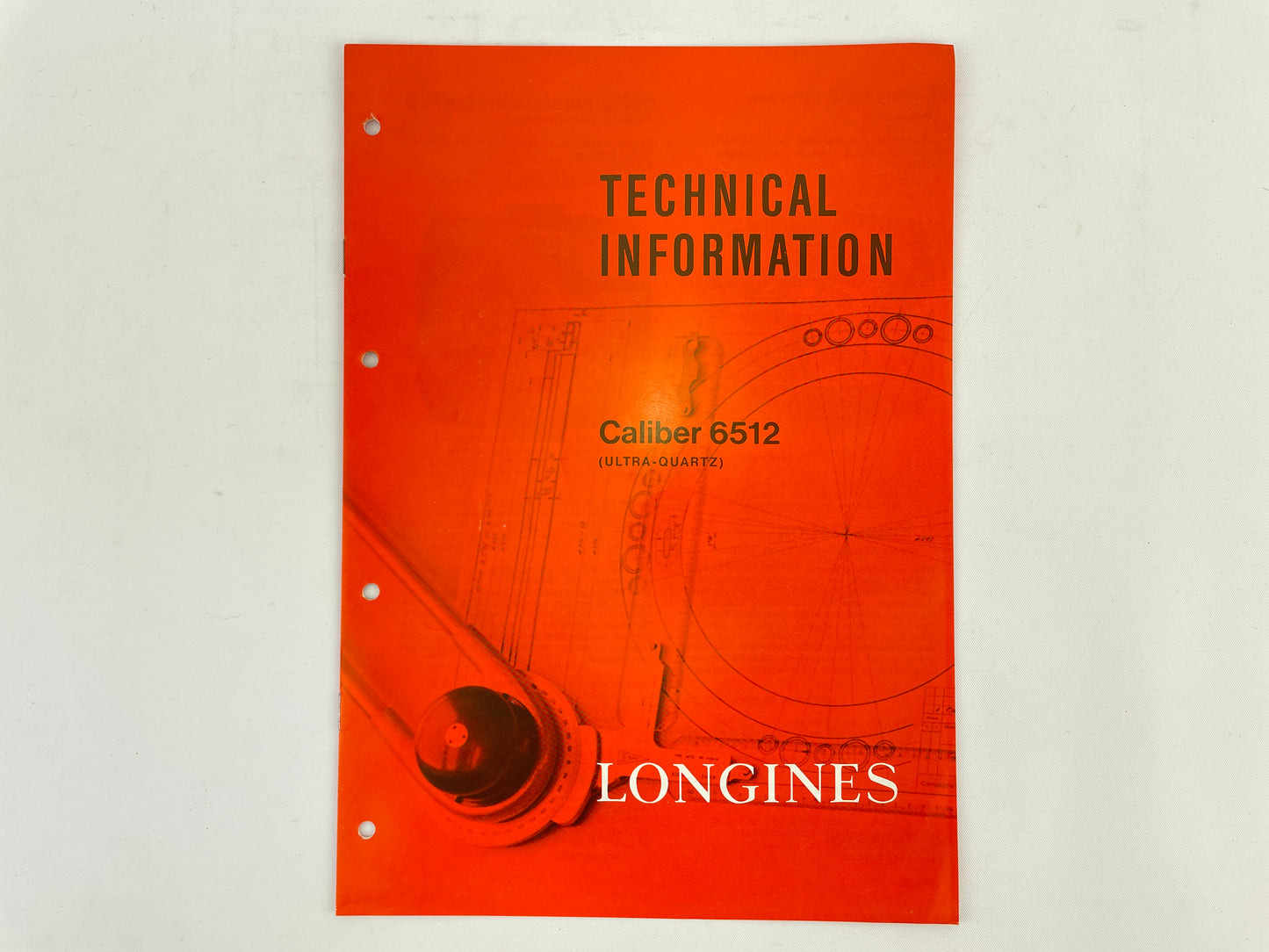 Longines Technical Information Manual Caliber 6512 (Ultra-Quartz)