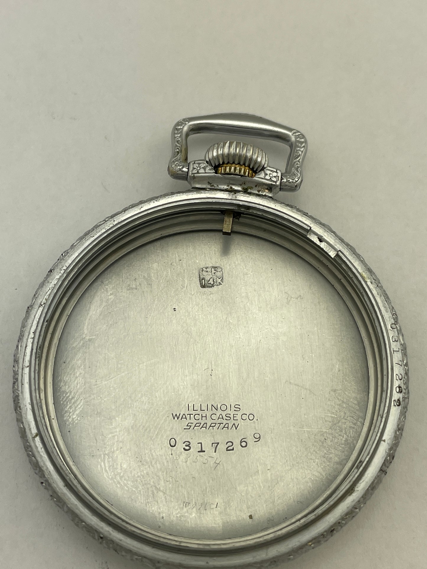 Illinois 16 Size Pocket Watch Case