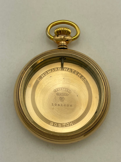 E. Howard & Co. 16 Size YGF Railroad Pocket Watch Case
