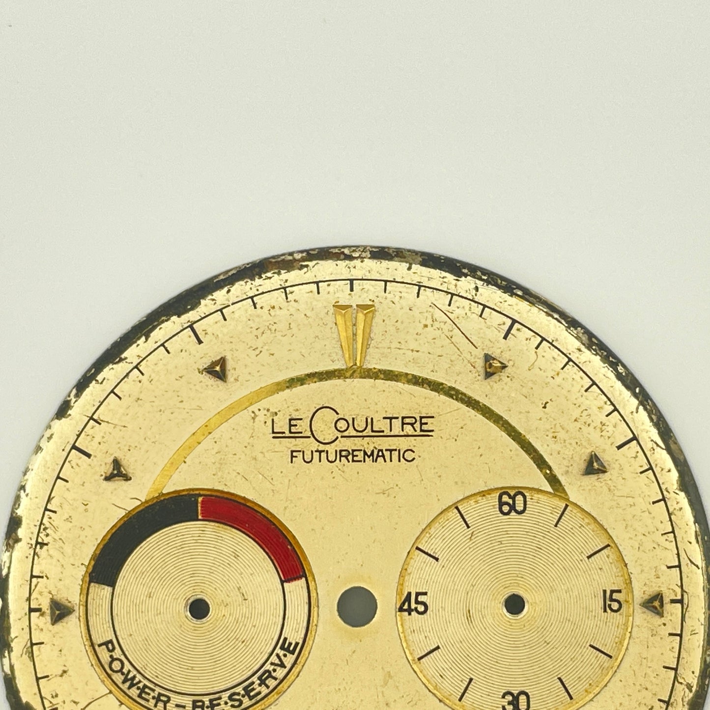 LeCoultre Futurematic Genuine Factory Wristwatch Dial