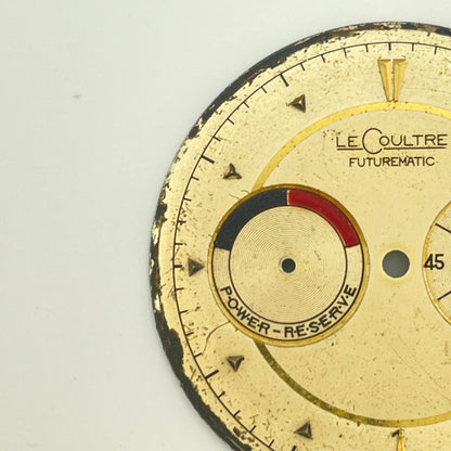 LeCoultre Futurematic Genuine Factory Wristwatch Dial