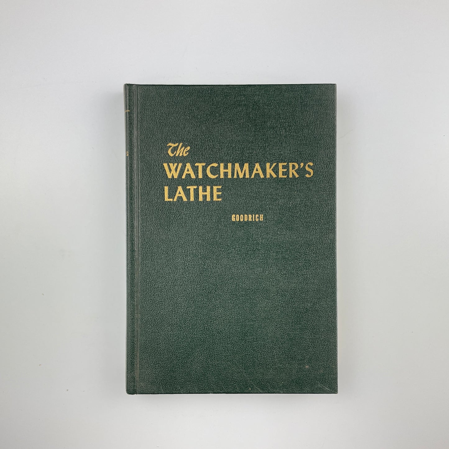 The Watchmaker's Lathe, 1974