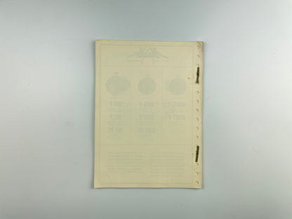 Official Catalogue of Swiss Watch Repair Parts Supplement No. 3 Part 1 1954-1958
