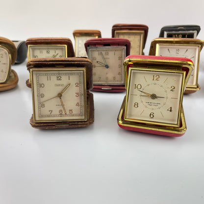 Travel Clocks, Assortment of 15