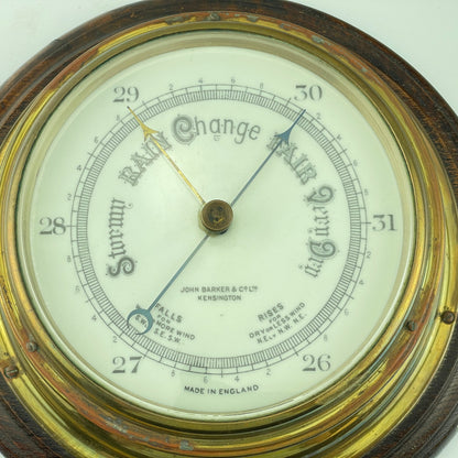 Lot 53- John Barker & Co. Ltd. English Barometer