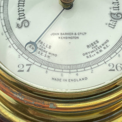 Lot 53- John Barker & Co. Ltd. English Barometer