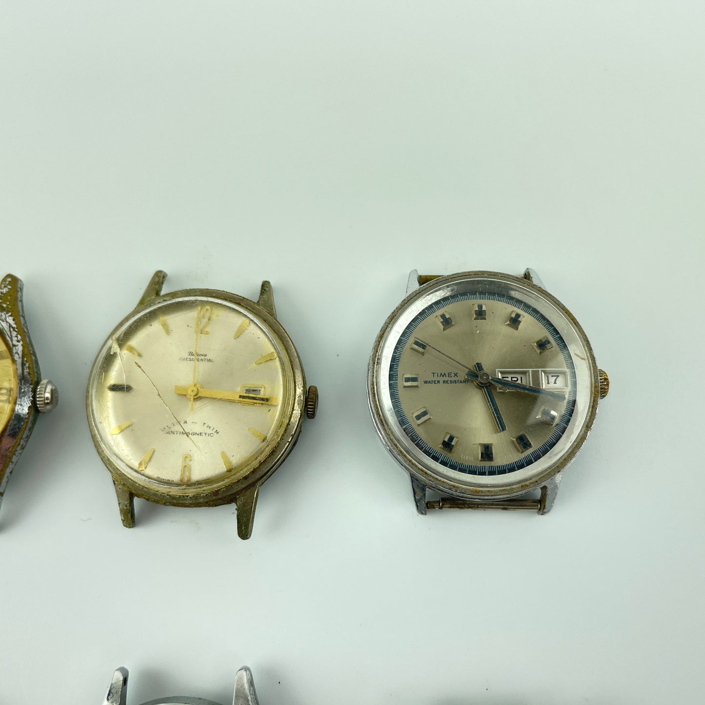 Lot 71- Vintage Swiss Men’s Mechanical Wristwatch Assortment