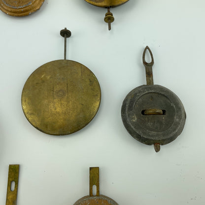 Lot 81- Clock Pendulum Assortment of 18