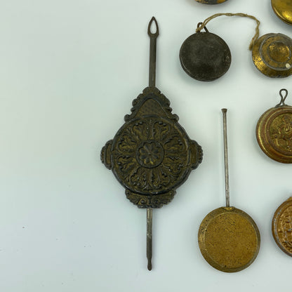 Lot 81- Clock Pendulum Assortment of 18