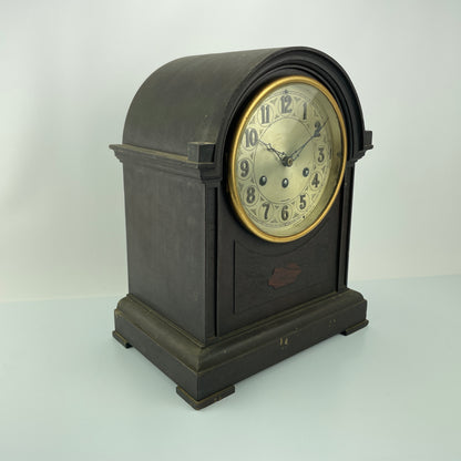 Lot 80- Herschede Gothic 8-Day Mantle Clock