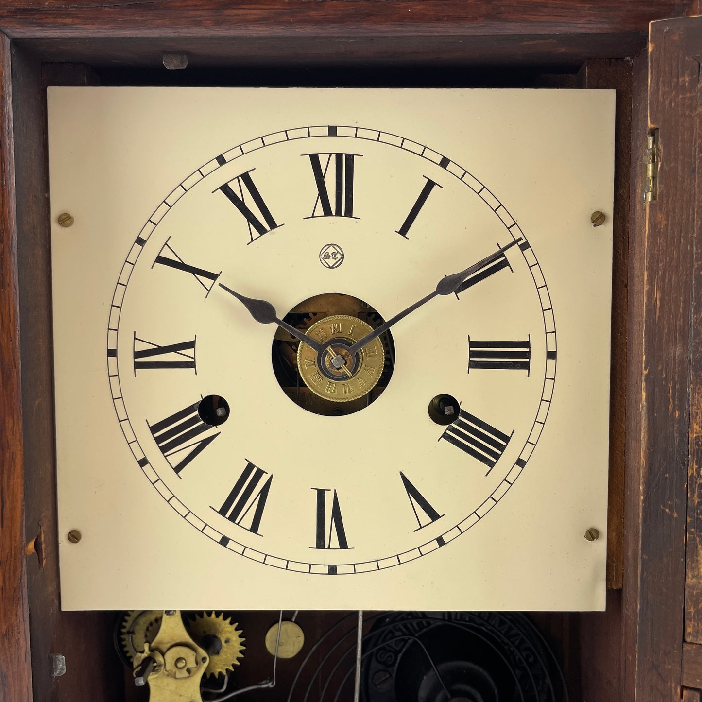 Lot 95- Seth Thomas 30-Hour Cottage Clock
