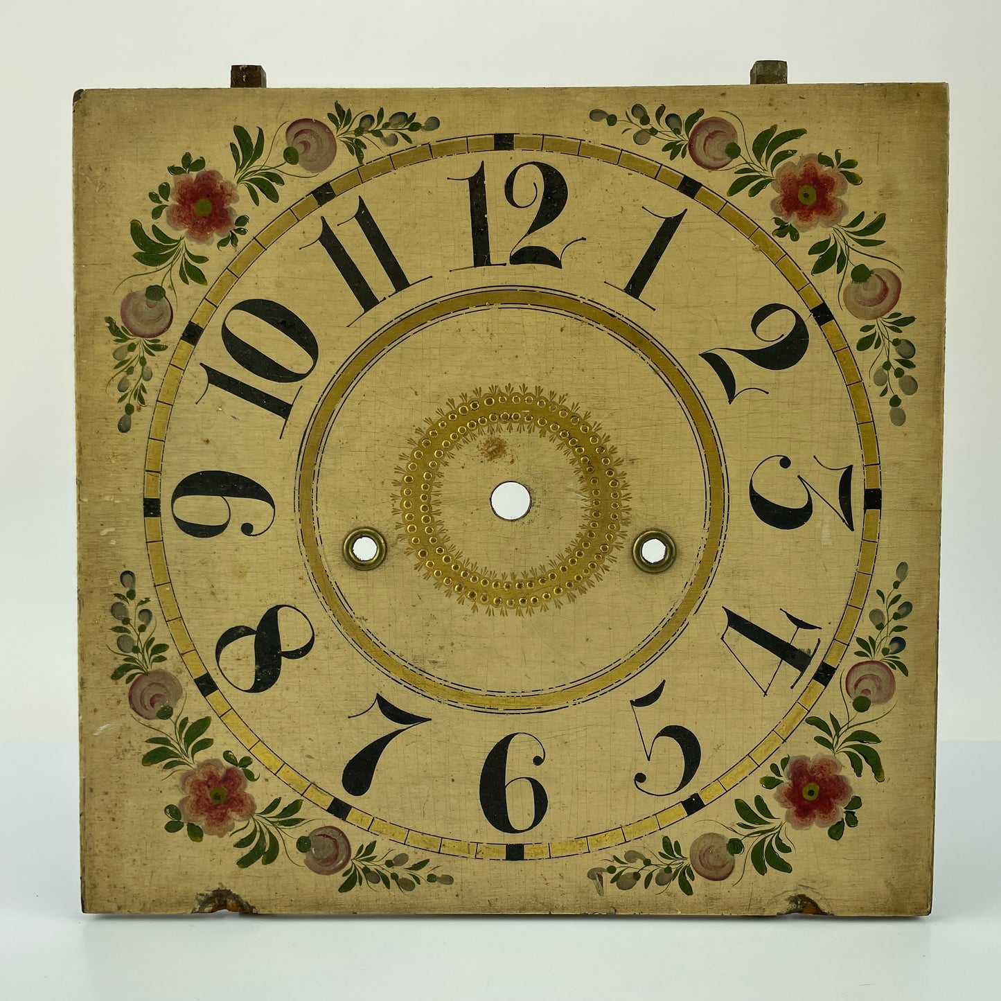 Lot 98- Connecticut Woodworks Shelf Clock Dial Original Condition