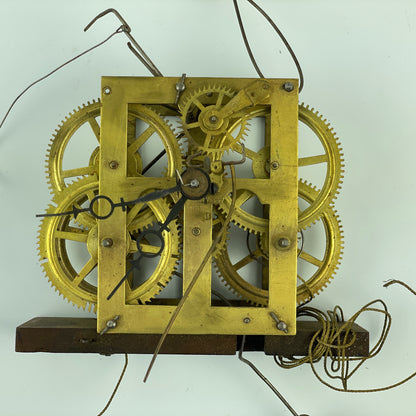 Lot 98- Ansonia & Seth Thomas Weight Driven Clock Movements