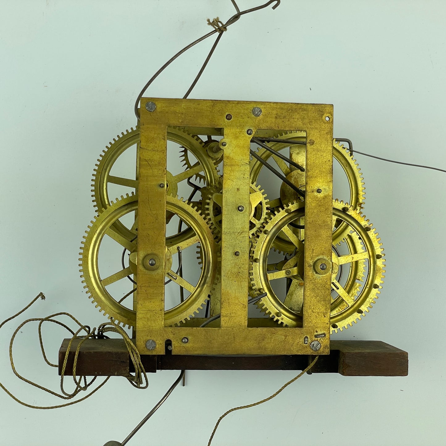 Lot 98- Ansonia & Seth Thomas Weight Driven Clock Movements