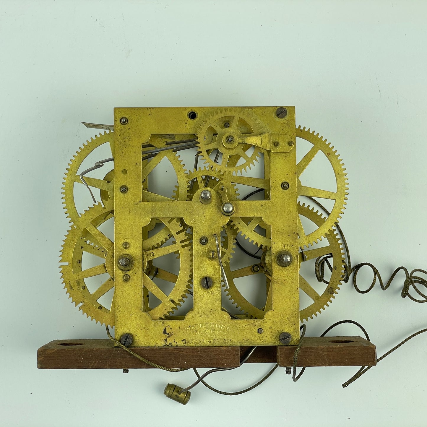 Lot 98- Ansonia & Seth Thomas Weight Driven Clock Movements