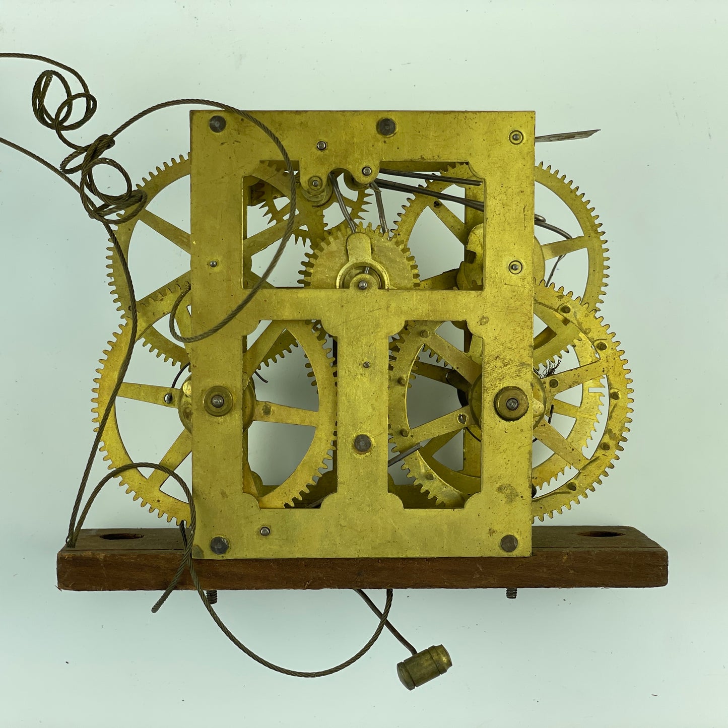 Lot 98- Ansonia & Seth Thomas Weight Driven Clock Movements