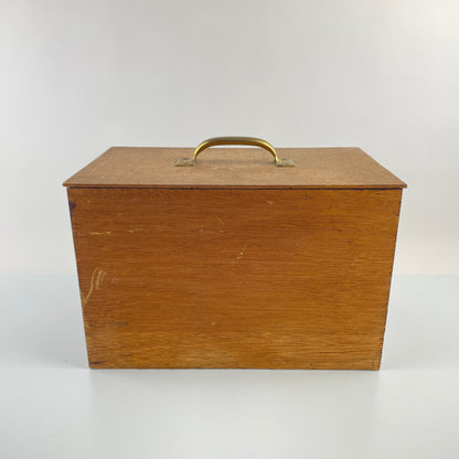 Lot 102- Watchmaker's Wooden Storage Toolboxes
