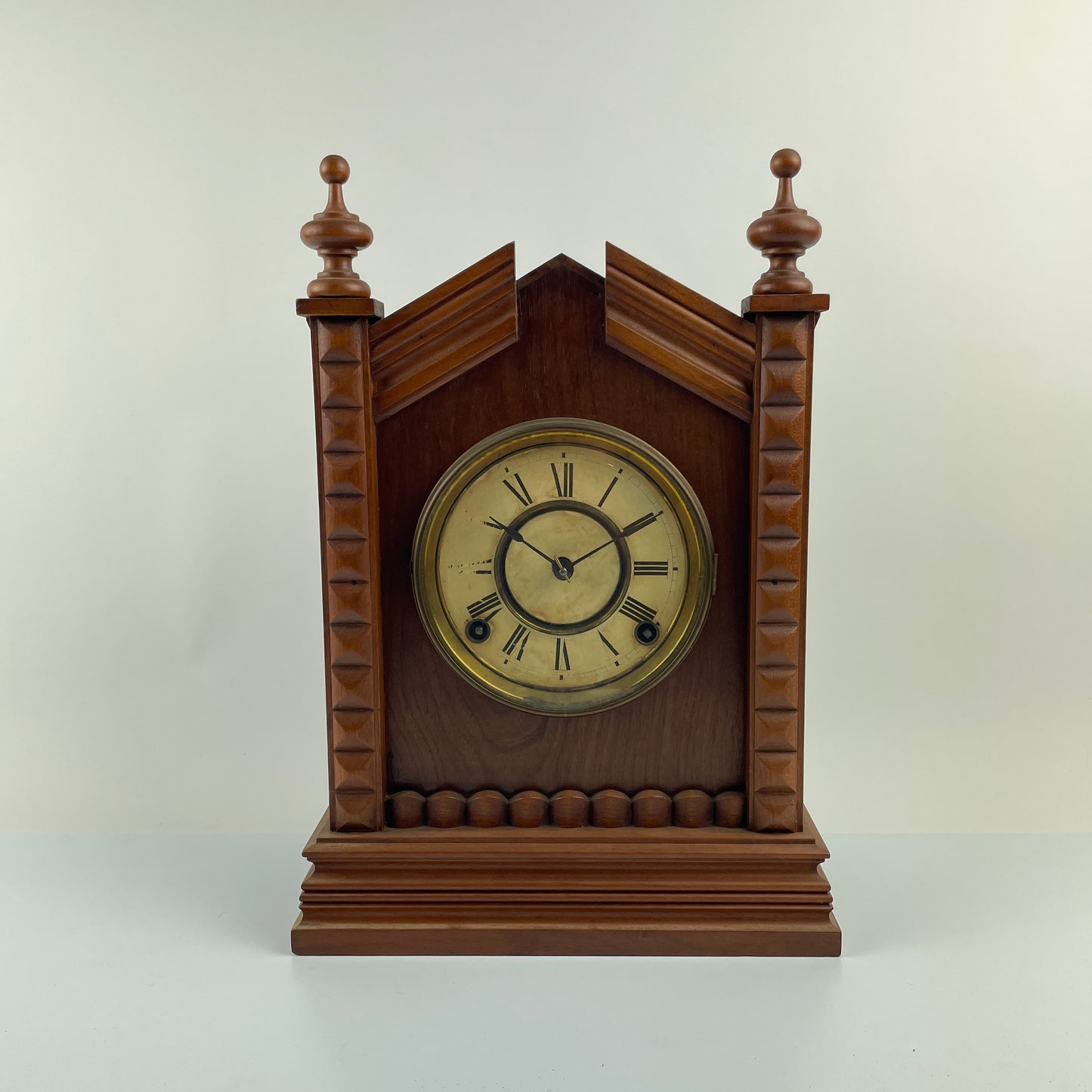 Lot 109- Ansonia 8-day Time & Strike Mantle Clock