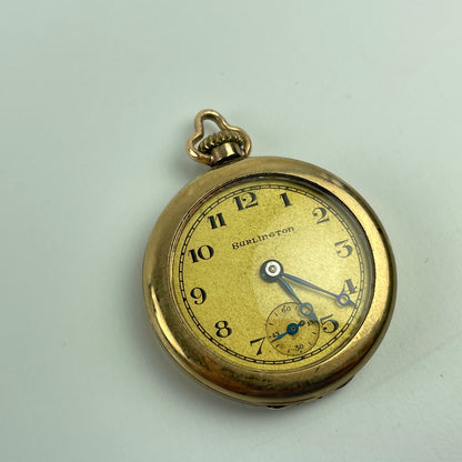 Lot 7- American & Swiss Yellow Gold-Filled Lapel Watches