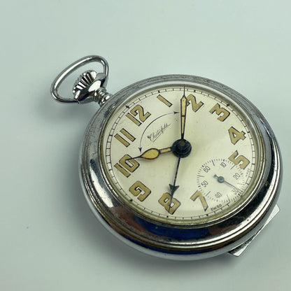 Lot 9- Swiss Travel Alarm Pocket Watch