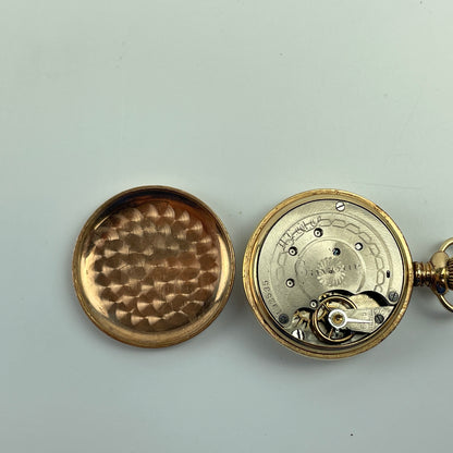 Lot 13- New England Watch Co. Ladies' YGF Lapel Watches