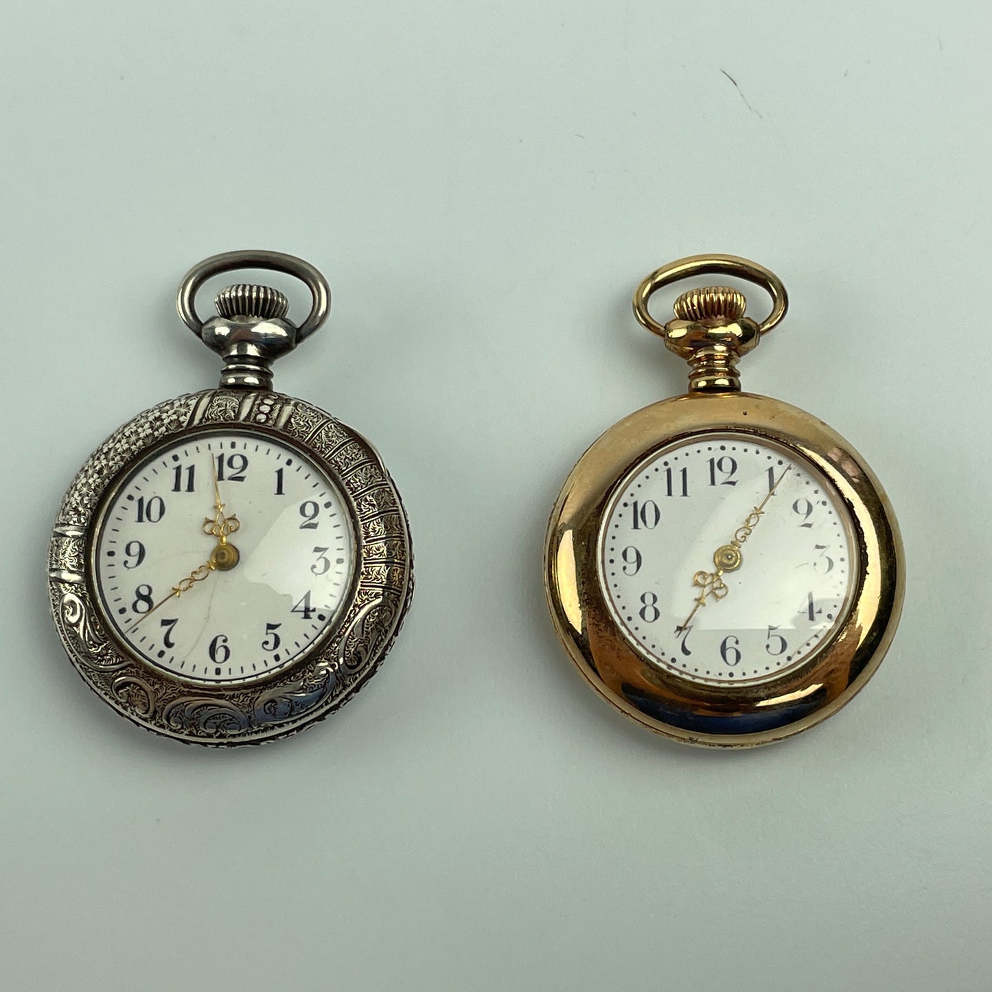 Lot 16- New England Watch Co. Ladies' Lapel Watches