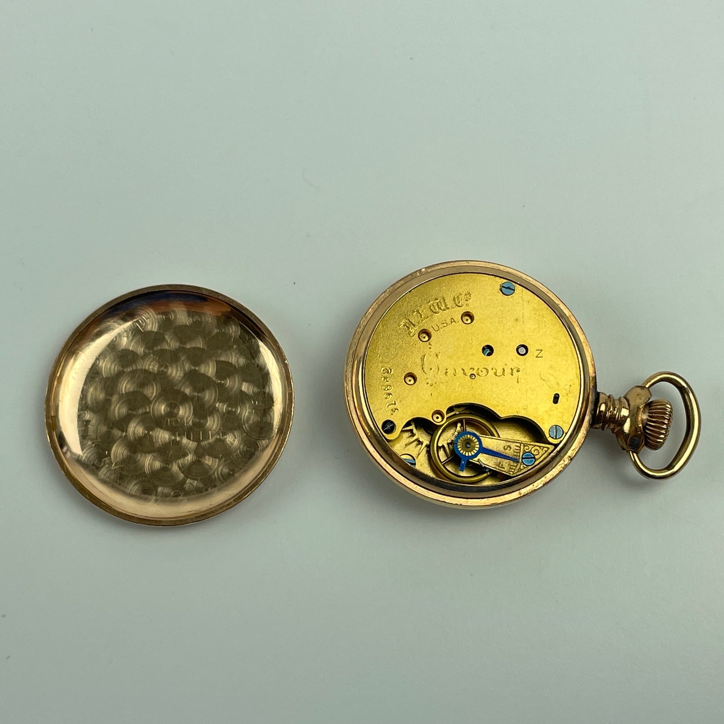 Lot 16- New England Watch Co. Ladies' Lapel Watches