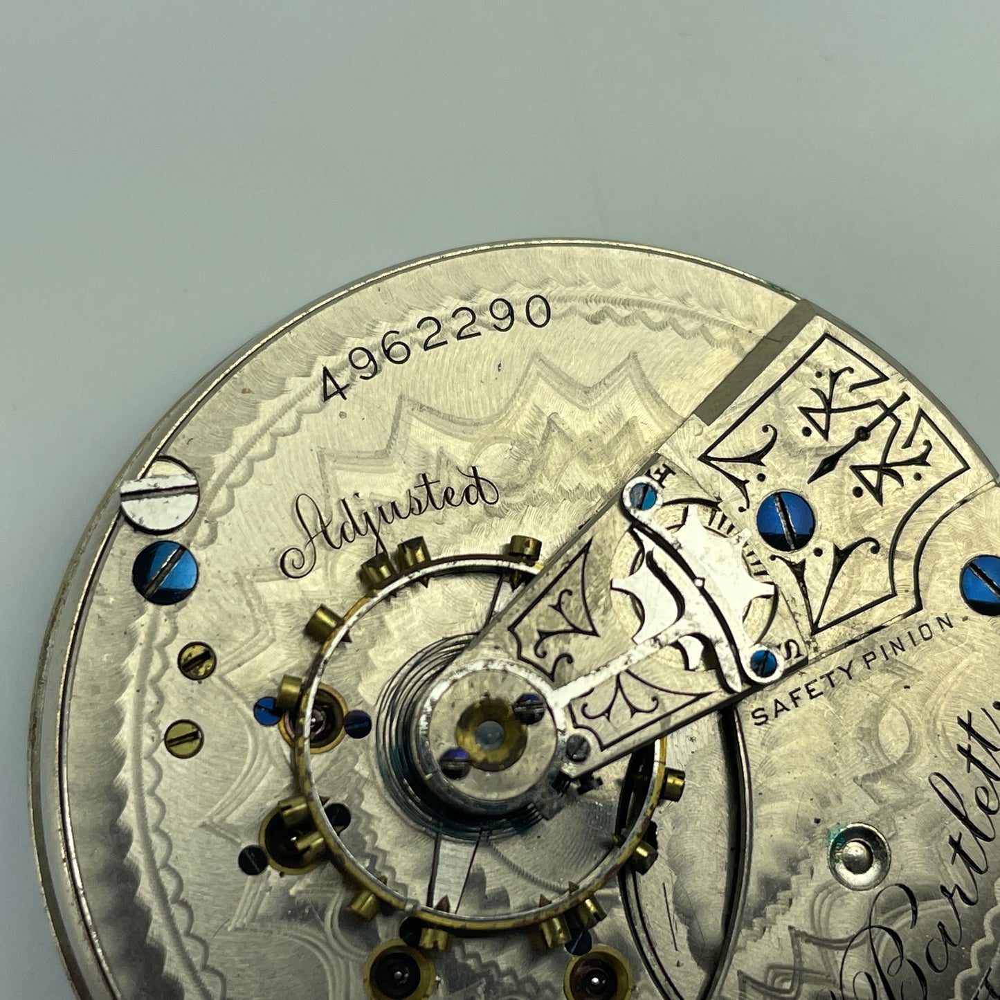 Lot 20- Waltham 18 Size Model 1883 Pocket Watch Movement