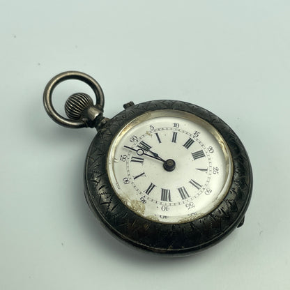 Lot 26- Swiss Silver Ladies' Lapel Watches