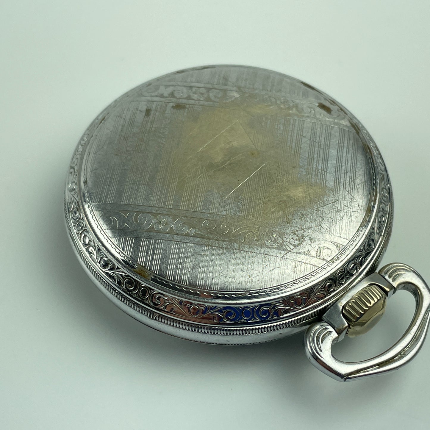 Lot 31- Elgin 18 Size open face Pocket Watch