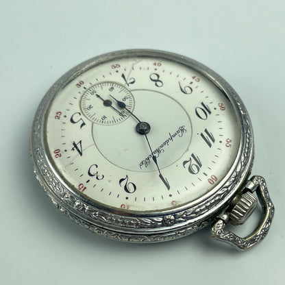 Lot 33- Hampden 16 Size 17 Jewel Pocket Watch