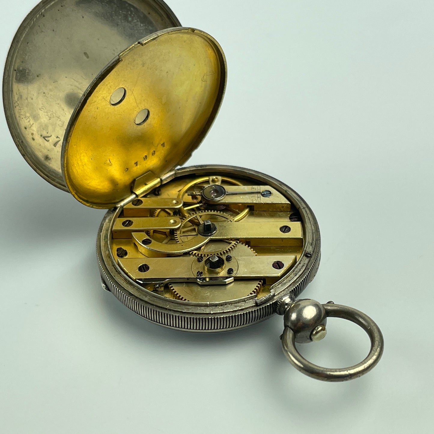 Lot 39- Swiss “ALPHONSE HUMBERT” Early Pocket Watch